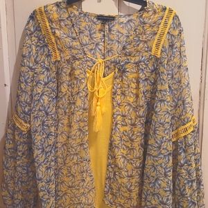 Ladies sheer top  XL